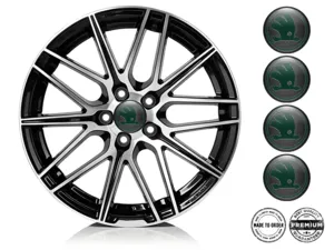 Skoda Dome Sticker Ausgabe Hochwertige Auto-Labels